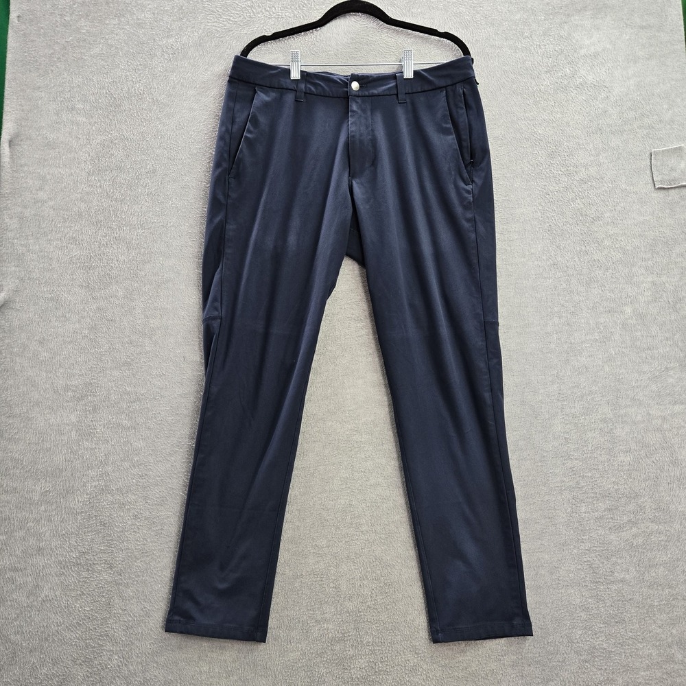 Lululemon Men Pants 32 Blue‎ Chino Commission Slim Fit 28"